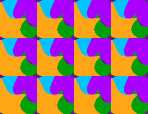 Background of Abstract Shape: Design Flexibility Meets Functional Versatility