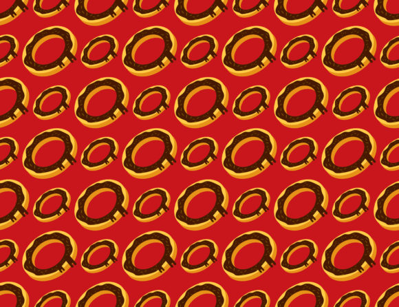 Background of Donut Shape