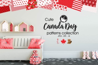 Canada Day: Celebrate with Super Cute, High-Quality Pattern Background Designs