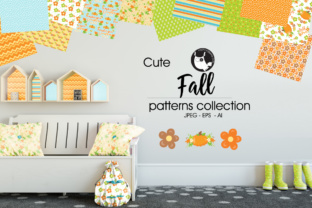 Fall-Inspired Pattern Backgrounds: Super Cute, High-Quality Design Assets for Real-World Creativity