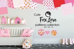 Fox Love: Super Cute, High-Quality Pattern Backgrounds for Real Creative Work