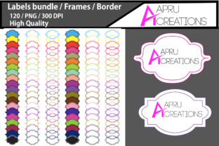 Label Frames Clipart
