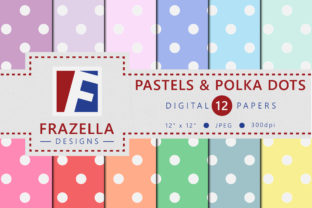 Pastel Polka Dots Digital Paper Collection