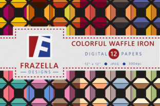 Waffle Iron Digital Pattern Collection